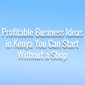 Top Profitable Businesses in Kenya